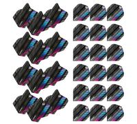 WINMAU Prism Delta Stripe Design Extra Thick Dart Flights - 10 sets per pack (30 flights in total)