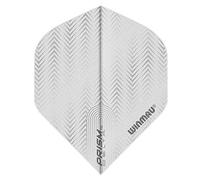 WINMAU Prism Delta White Extra Thick Dart Flights - 1 set per pack (3 flights in total)