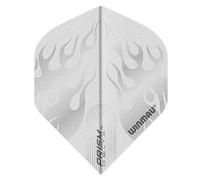WINMAU Prism Delta White Extra Thick Dart Flights - 1 set per pack (3 flights in total)