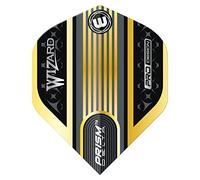 WINMAU Prism Delta Wizard Gold Dart Flights - 1 set per pack (3 flights in total)