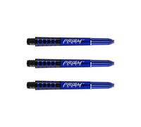 WINMAU Prism Force Blue Intermediate Polycarbonate Dart Stems - 1 set per pack (3 shafts in total)