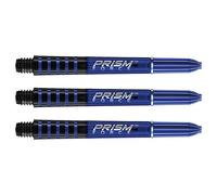 WINMAU Prism Force Blue Medium Polycarbonate Dart Stems - 1 set per pack (3 shafts in total)