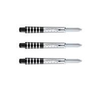 WINMAU Prism Force Clear Intermedaite Polycarbonate Dart Stems - 1 set per pack (3 shafts in total)