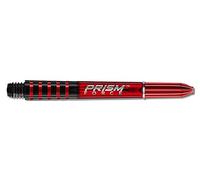 WINMAU Prism Force Red Medium Polycarbonate Dart Stems - 1 set per pack (3 shafts in total)