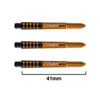 Winmau Prism Force Shafts Black/Blue/Clear Intermediate