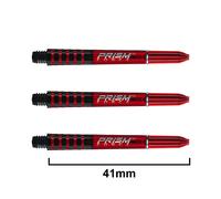 Winmau Prism Force Shafts Black/Blue/Clear Intermediate