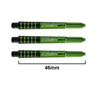 Winmau Prism Force Shafts Black/Blue/Clear Medium