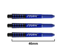 Winmau Prism Force Shafts Black/Blue/Clear Medium
