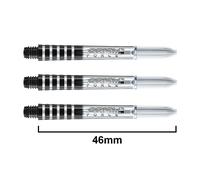 Winmau Prism Force Shafts Black/Blue/Clear Medium