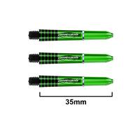 Winmau Prism Force Shafts Black/Blue/Clear Short