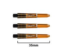 Winmau Prism Force Shafts Black/Blue/Clear Short