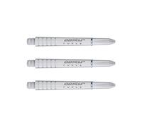 WINMAU Prism Force Solid White Intermediate Polycarbonate Dart Stems - 1 set per pack (3 shafts in total)