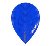 WINMAU Prism Zeta Blue Extra Thick Dart Flights - 1 set per pack (3 flights in total)