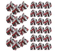 WINMAU Prism Zeta Joe Cullen The Rockstar Splash Design Specialist Player Dart Flights - 10 sets per pack (30 dart flights in total)