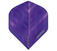 WINMAU Prism Zeta Purple Extra Thick Dart Flights - 1 set per pack (3 flights in total)