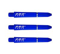 WINMAU Pro-Force Blue Short Nylon Ring Grip Dart Stems - 1 set per pack (3 shafts in total)