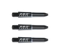 Winmau Pro Force Shafts Black/Blue/Clear Extra Short