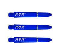 Winmau Pro Force Shafts Black/Blue/Clear Short