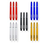 Winmau Pro Force Shafts Black/Blue/Clear Short