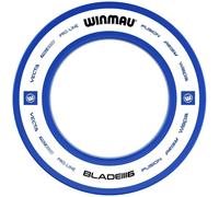 WINMAU Pro Line 2.0 Dart Board Surround Ring - Blue & White - Durable Backboard Wall Protector for Dartboards - Professional Darts Accessories