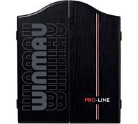 Winmau Dartboard Cabinets - Choose Plain Black - Beech - Rosewood or Printed