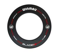 WINMAU Pro Line Original Dart Board Surround Ring - Black - Durable Backboard Wall Protector for Dartboards - Professional Darts Accessories