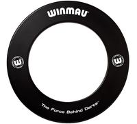 WINMAU Printed Black Dartboard Surround, one size