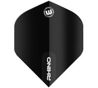 WINMAU Rhino Extra Thick Black Dart Flights - 1 set per pack (3 flights in total)