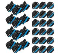 WINMAU Rhino Stripe Design Dart Flights - 10 sets per pack (30 flights per pack) (Blue)