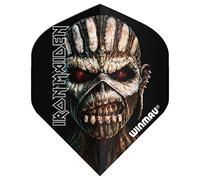 WINMAU Rock Legends Dart Flights - 1 Set Per Pack (Total 3 Dart Flights) Available in Varying Designs (Iron Maiden, Book of Souls)