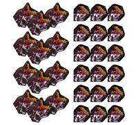 WINMAU Rock Legends Dart Flights - 10 Sets Per Pack (Total 30 Dart Flights) Available in Varying Designs (Anthrax, Disease)