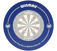 WINMAU Blue Printed Dart Board Surround Ring - Durable Backboard Wall Protector for Dartboards - Professional Darts Accessories