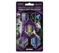 WINMAU - Simon Whitlock Dart Flight Collection - Dart Flights 5 Sets Per Pack (15 in Total) Extra Thick 100 Micron - Standard Shape Darts Flights - Professional Darts Accessories