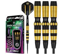 Simon Whitlock Gold and Black 90% Tungsten Steel Tip Darts by Winmau
