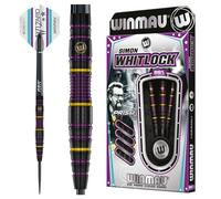 WINMAU Simon Whitlock The Wizard 85 Edition 22 Gram Professional Tungsten Darts Set with Flights and Stems (Shafts)