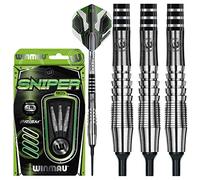 WINMAU Sniper 18 Gram Softip Tungsten Darts Set with Flights and Shafts (Stems)