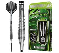 WINMAU Sniper 23 Gram Professional Tungsten Darts with Flights and Stems (Shafts