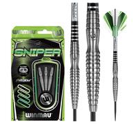 WINMAU Sniper 22 Gram Tungsten Darts Set with Flights and Shafts (Stems)