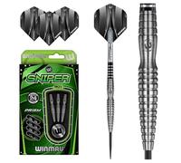 WINMAU Sniper 24 Gram Professional Tungsten Darts with Flights and Stems (Shafts