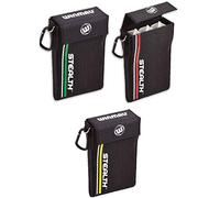 WINMAU Stealth Dart Case - Hard Darts Case Holds 1 Set Assembled | Magnetic Clasp and Snap Hook | Compact Dart Carry Case for Storage and Travel