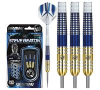 Steve Beaton 90% Tungsten Steel Tip Darts by Winmau - 22g or 24g - Blue and Gold