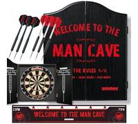 Winmau Man Cave Dartboard & Darts Gift Set