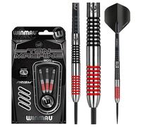 Winmau Ton Machine Red Tungsten Steel Tip Darts 26g