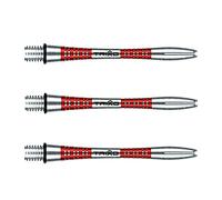 WINMAU Triad Aluminium Dart Stems - 1 set per pack (3 shafts in total) Available in varying colours and sizes (Red, Intermediate)
