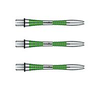 WINMAU Triad Aluminium Dart Stems - 1 set per pack (3 shafts in total) Available in varying colours and sizes (Green, Short)