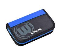 WINMAU Urban-Pro Darts Case in Blue- Holds 2 Sets of Assembled Darts, 17 Compartments, Stylish Branded Accessories, Durable Carry Case, Compact & Versatile Storage Organizer