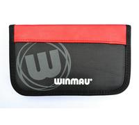 WINMAU URBAN SLIM DARTS CASE HOLDS 2 SETS OF DARTS RED