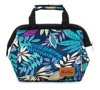 winmax Lunch Cooler Bag, Picnic Cool Bag, Lunch Bag for Adults Kids Women Men Lunch Tote Lunch Box Bag Thermal Bento Bag (Leaves Pattern)