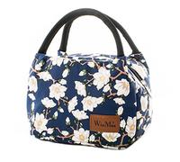 winmax Lunch Cooler Bag, Small Insulated Lunch Box Bags, Portable and Reusable Lunch Bag for Women (Dark Blue)