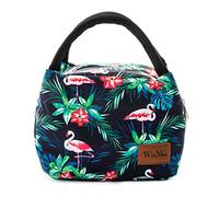 winmax Lunch Cooler Bag, Small Insulated Lunch Box Bags, Portable and Reusable Lunch Bag for Women (Flamingo)